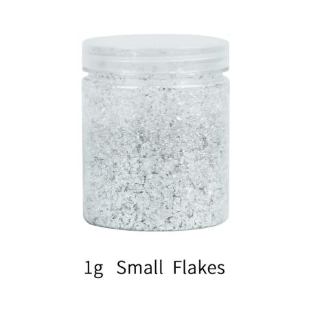 Edible FDA Silver Foil Small Flakes